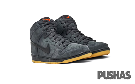 SB Dunk High Pro 'Orange Label Smoke Grey' (2021)