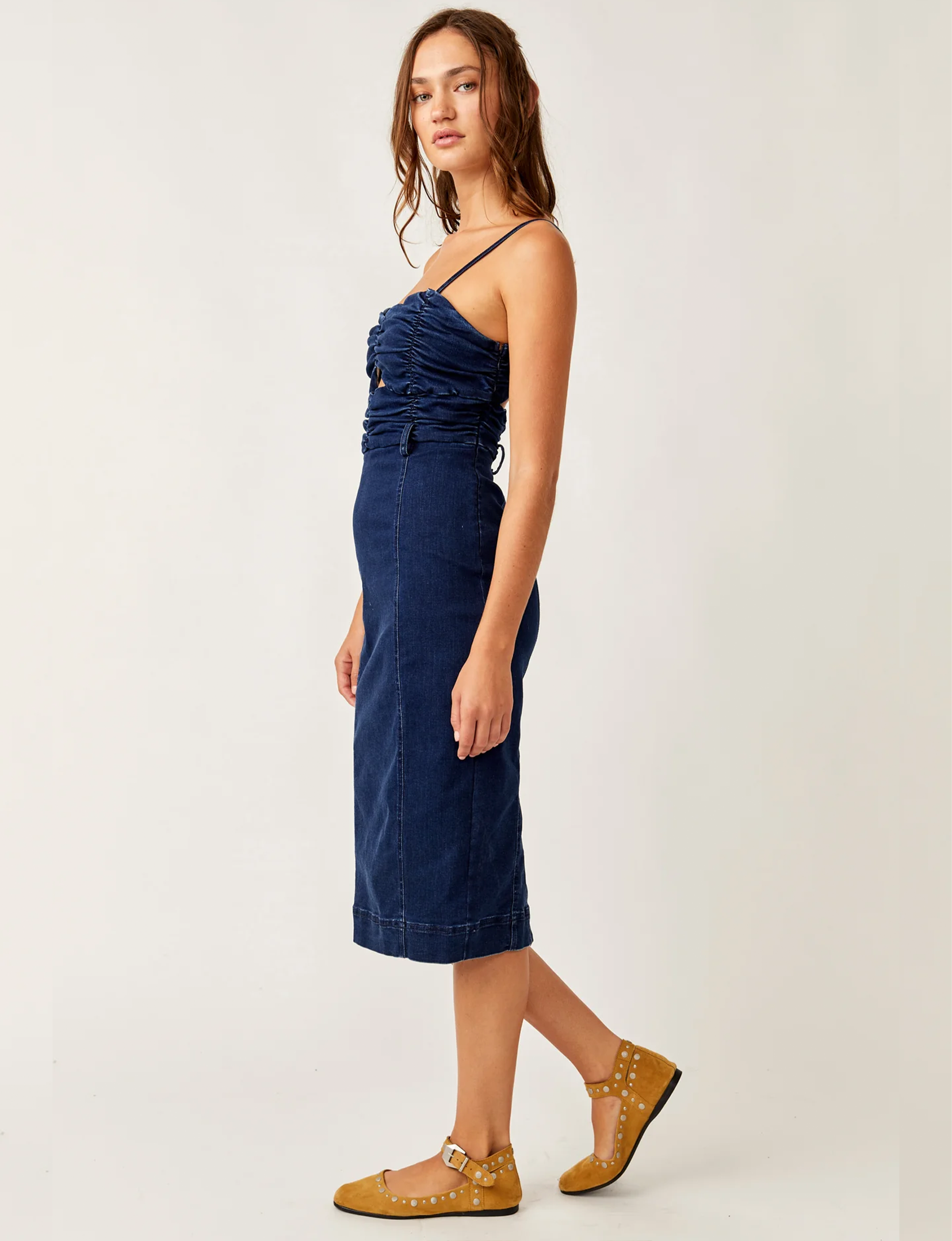 Serenity Midi Dress, Midnight