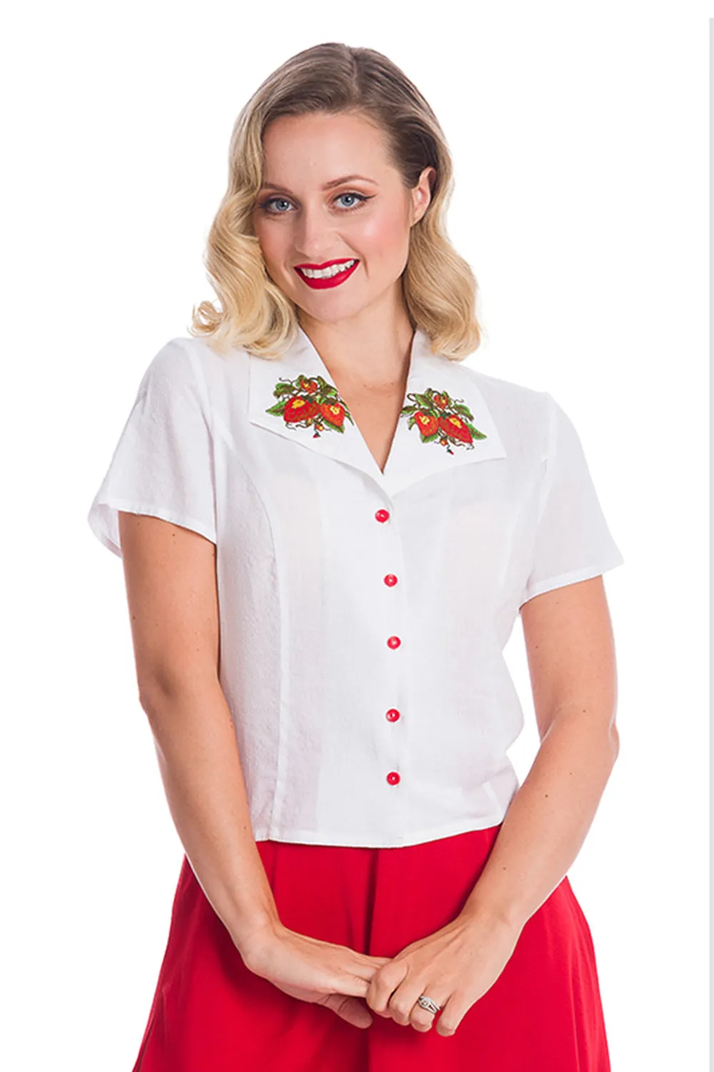 STRAWBERRY FIELDS BLOUSE