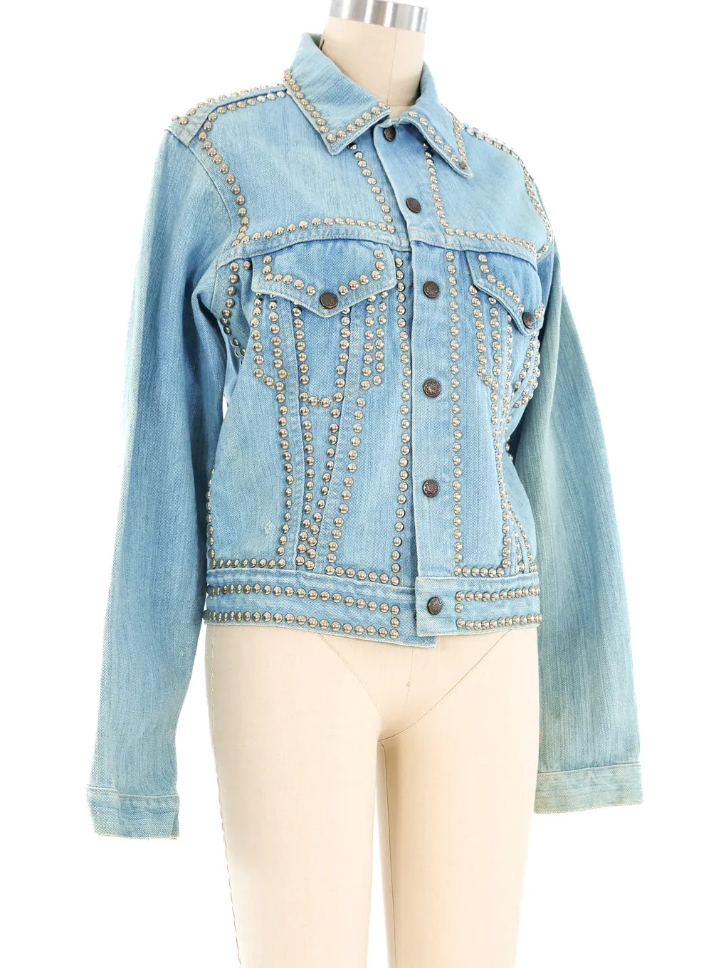 Studded Denim Jacket