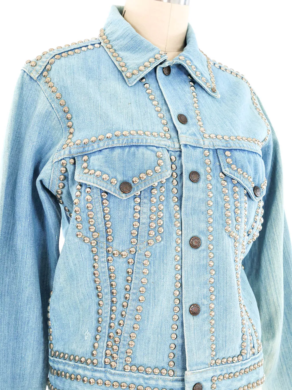 Studded Denim Jacket