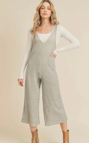 The Crystal Ribbed Jumpsuit