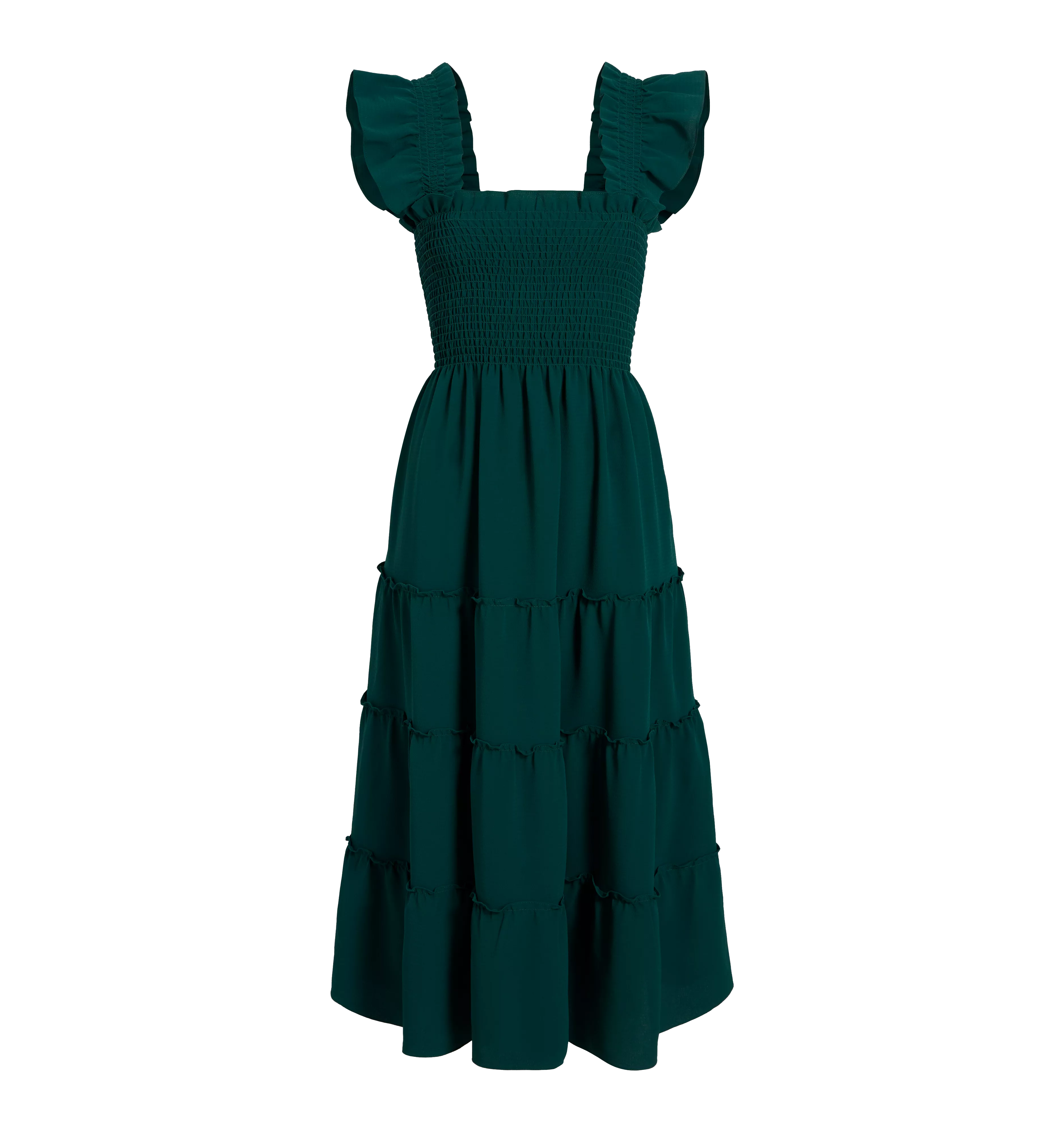 The Ellie Nap Dress - Botanical Garden Crepe