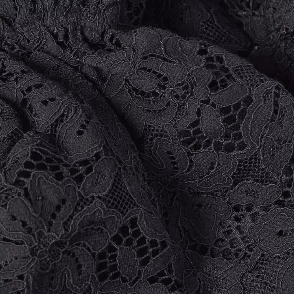 The Lace Ellie Nap Dress - Black Lace