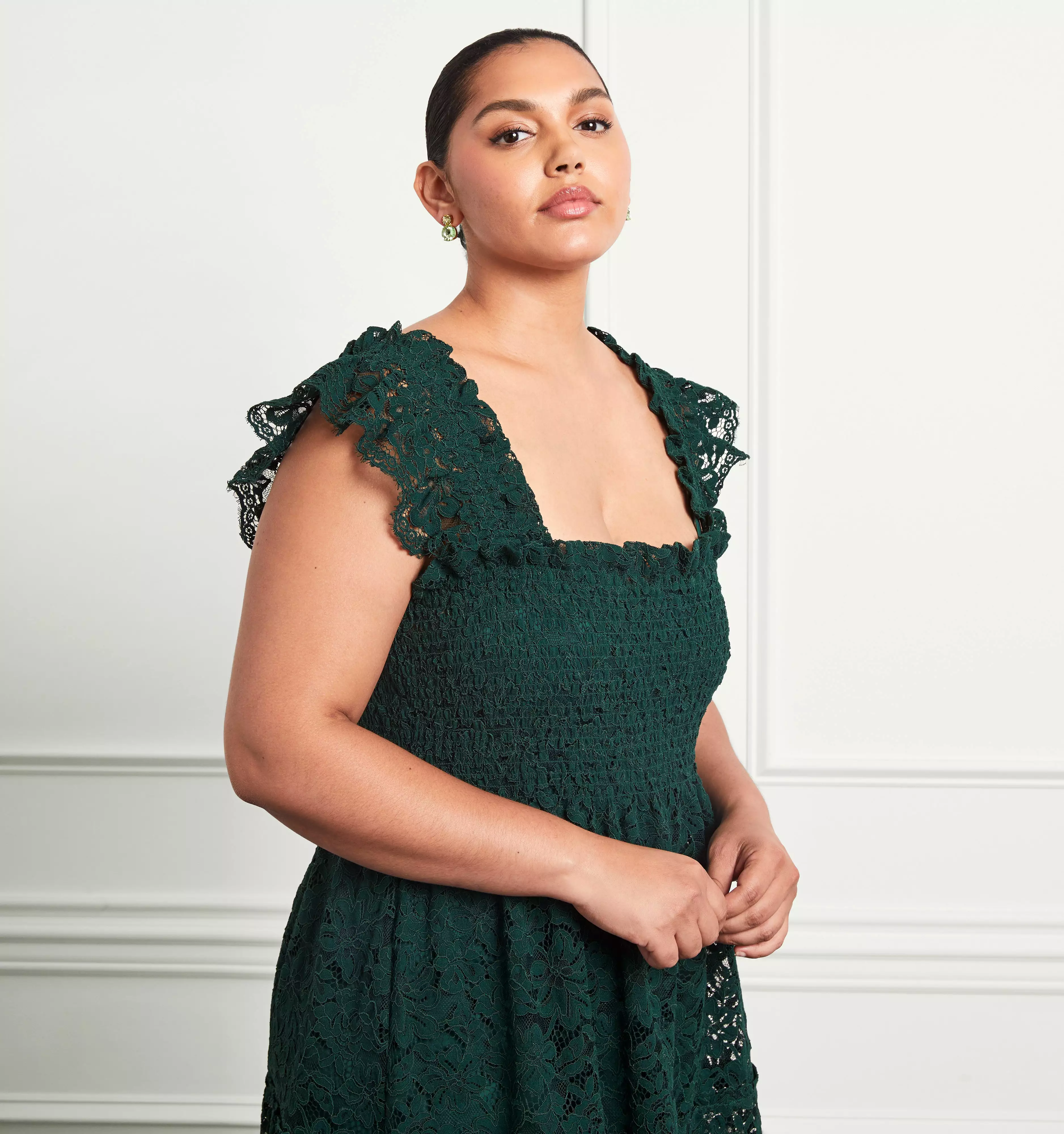 The Lace Ellie Nap Dress - Botanical Garden Lace