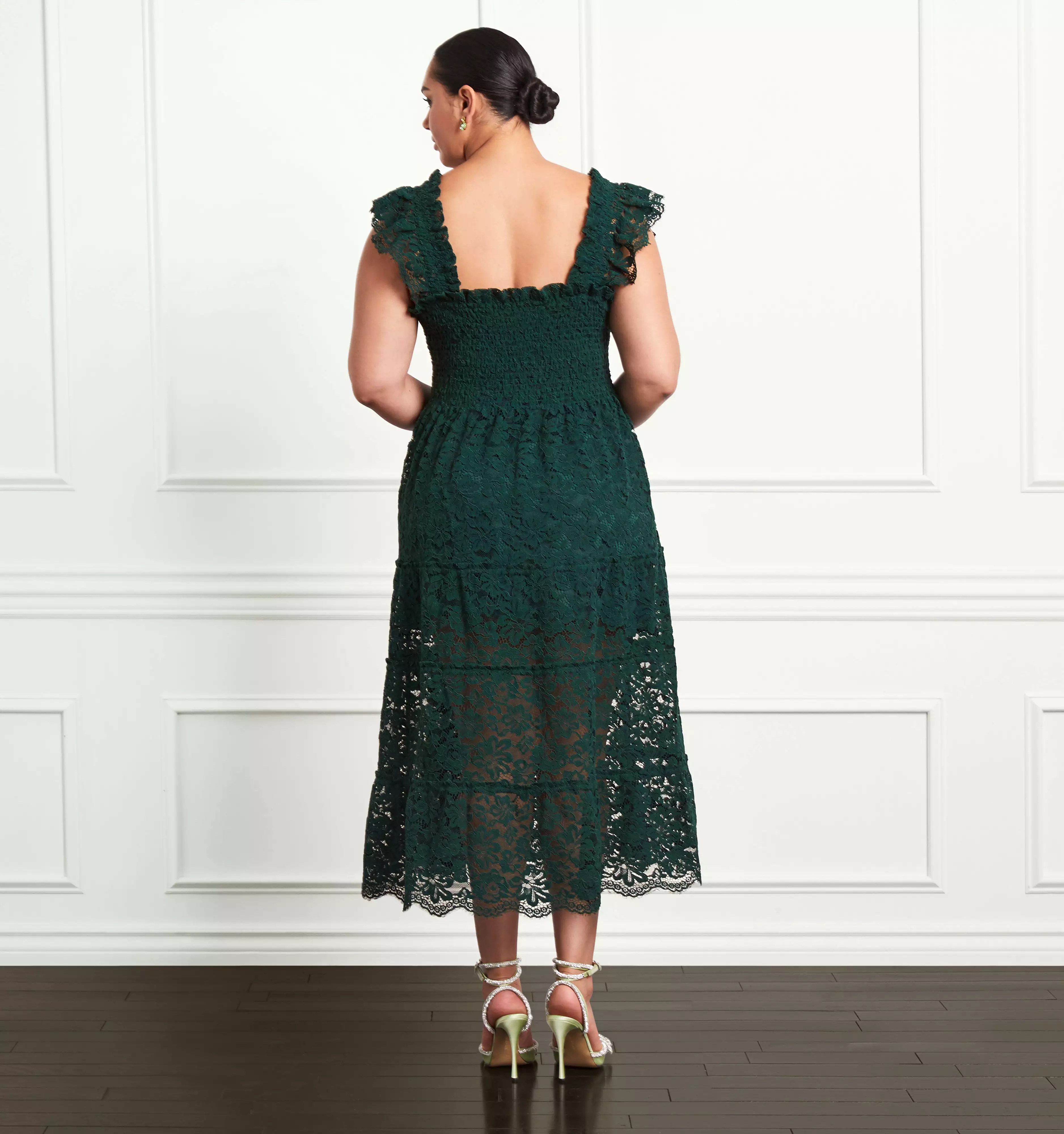 The Lace Ellie Nap Dress - Botanical Garden Lace