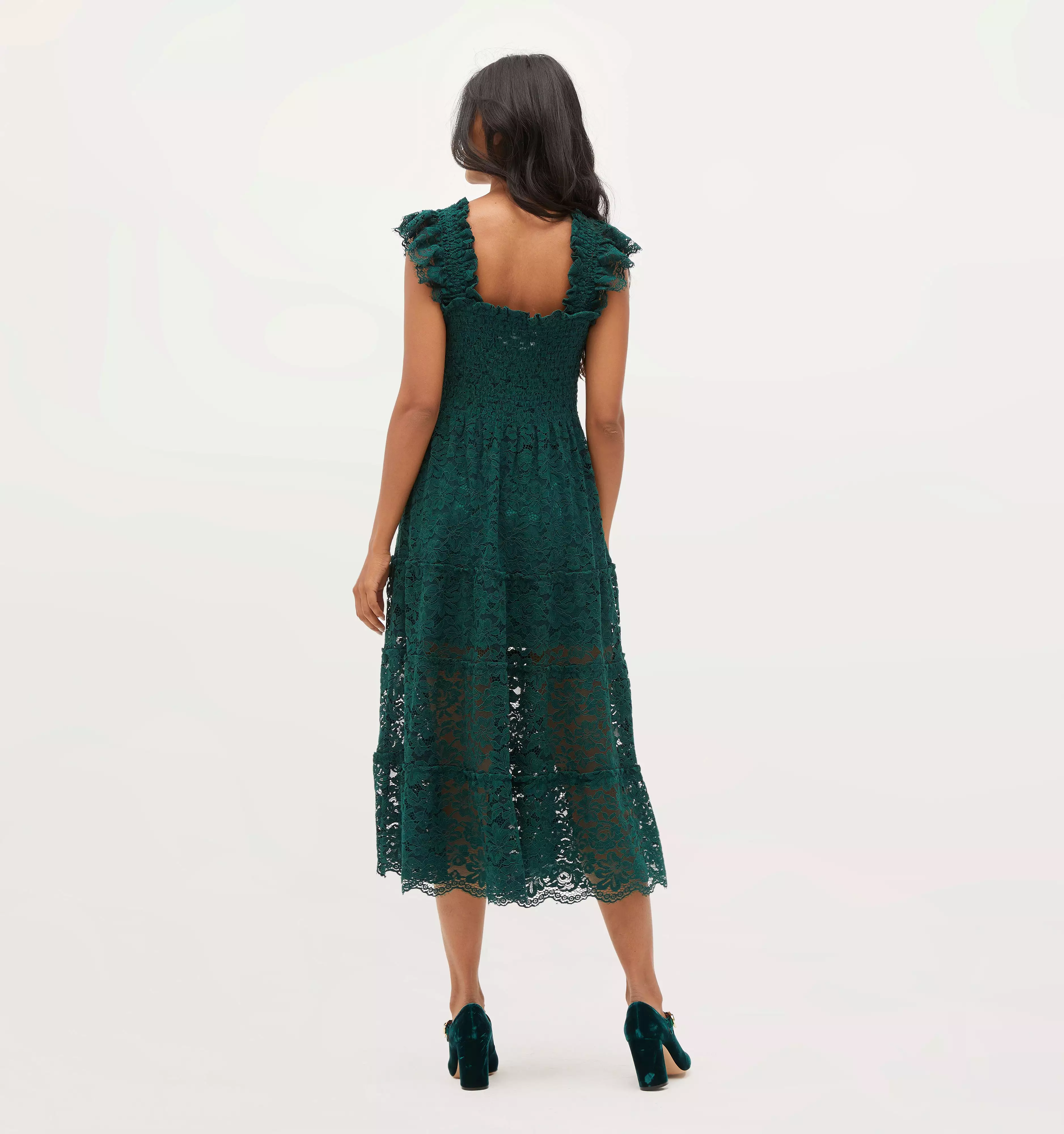 The Lace Ellie Nap Dress - Botanical Garden Lace