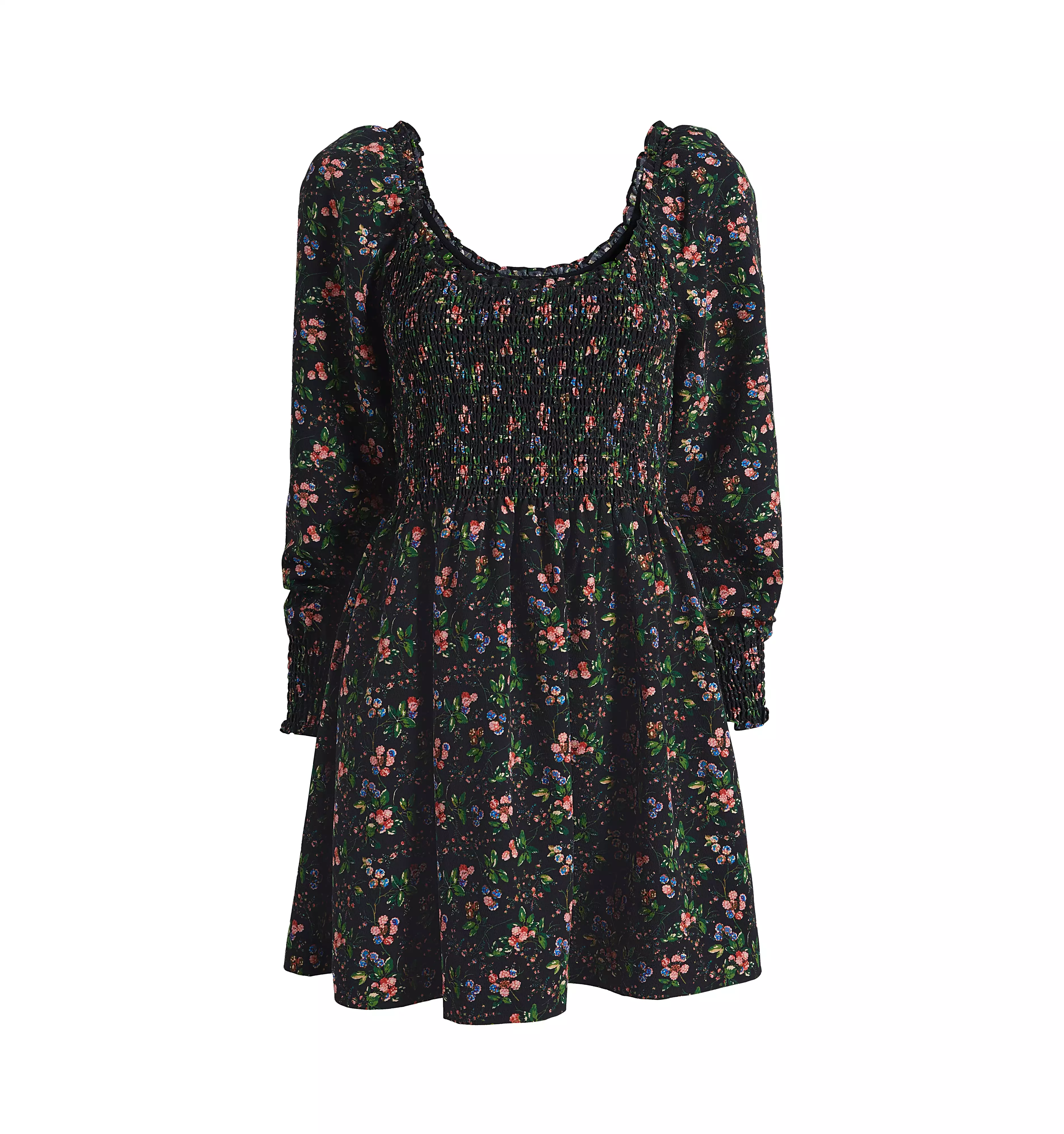 The Norah Nap Dress - Multi Berry Crepe