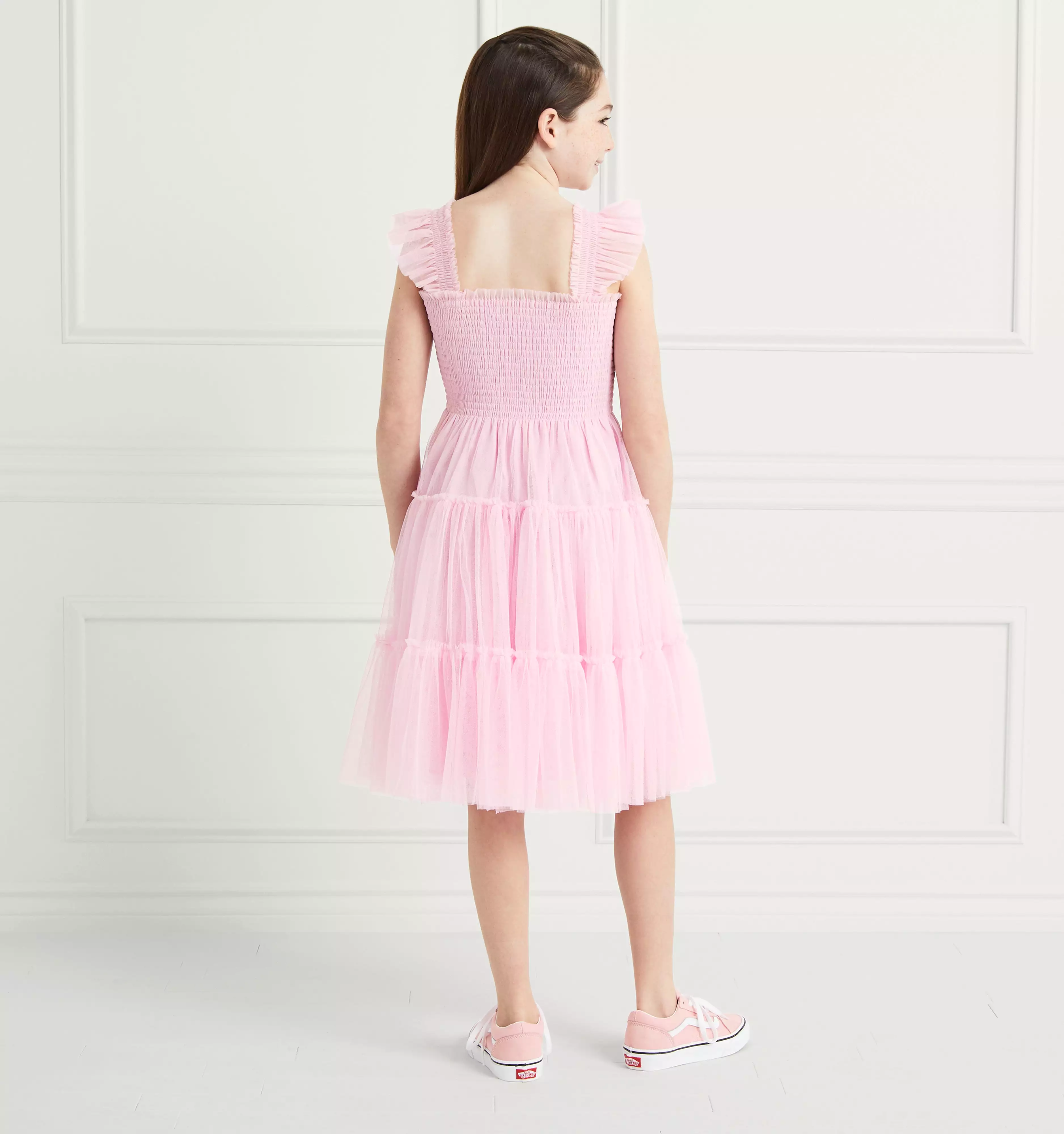 The Tiny Tulle Ellie Nap Dress - Pink Tulle