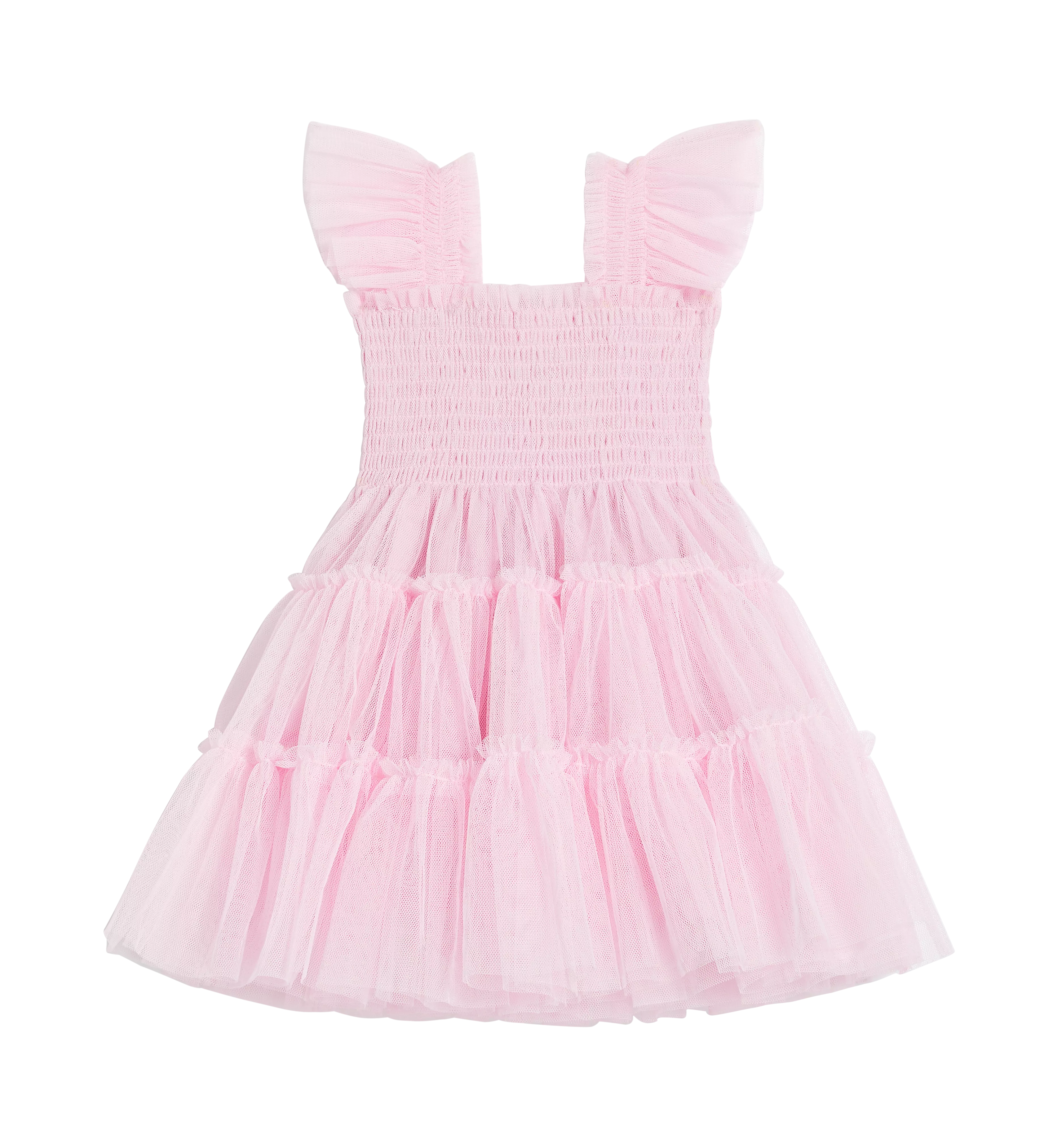 The Tiny Tulle Ellie Nap Dress - Pink Tulle