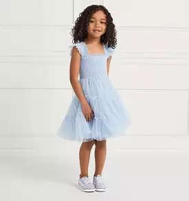 The Tiny Tulle Ellie Nap Dress - Powder Blue Tulle