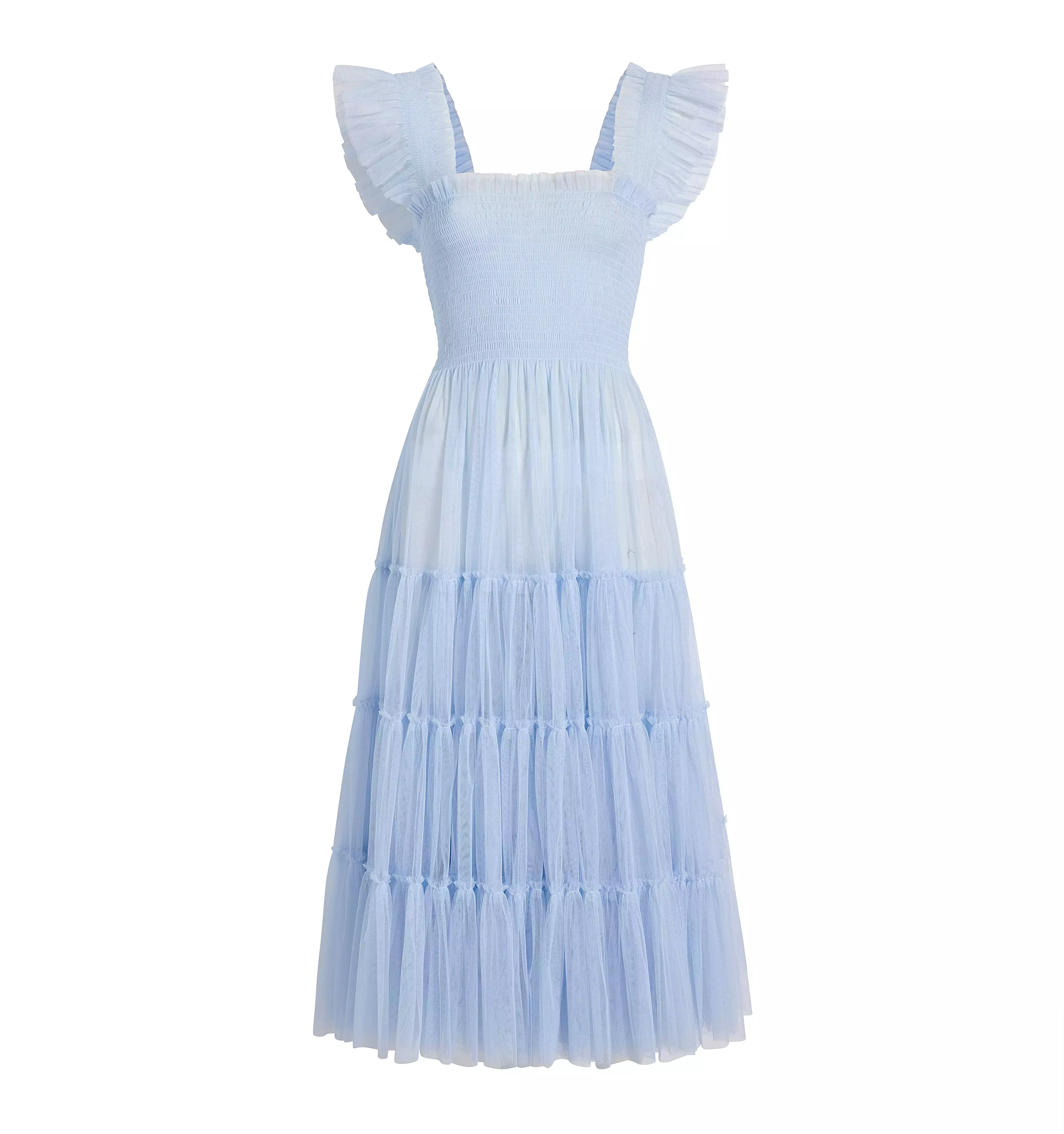 The Tulle Ellie Nap Dress - Powder Blue Tulle