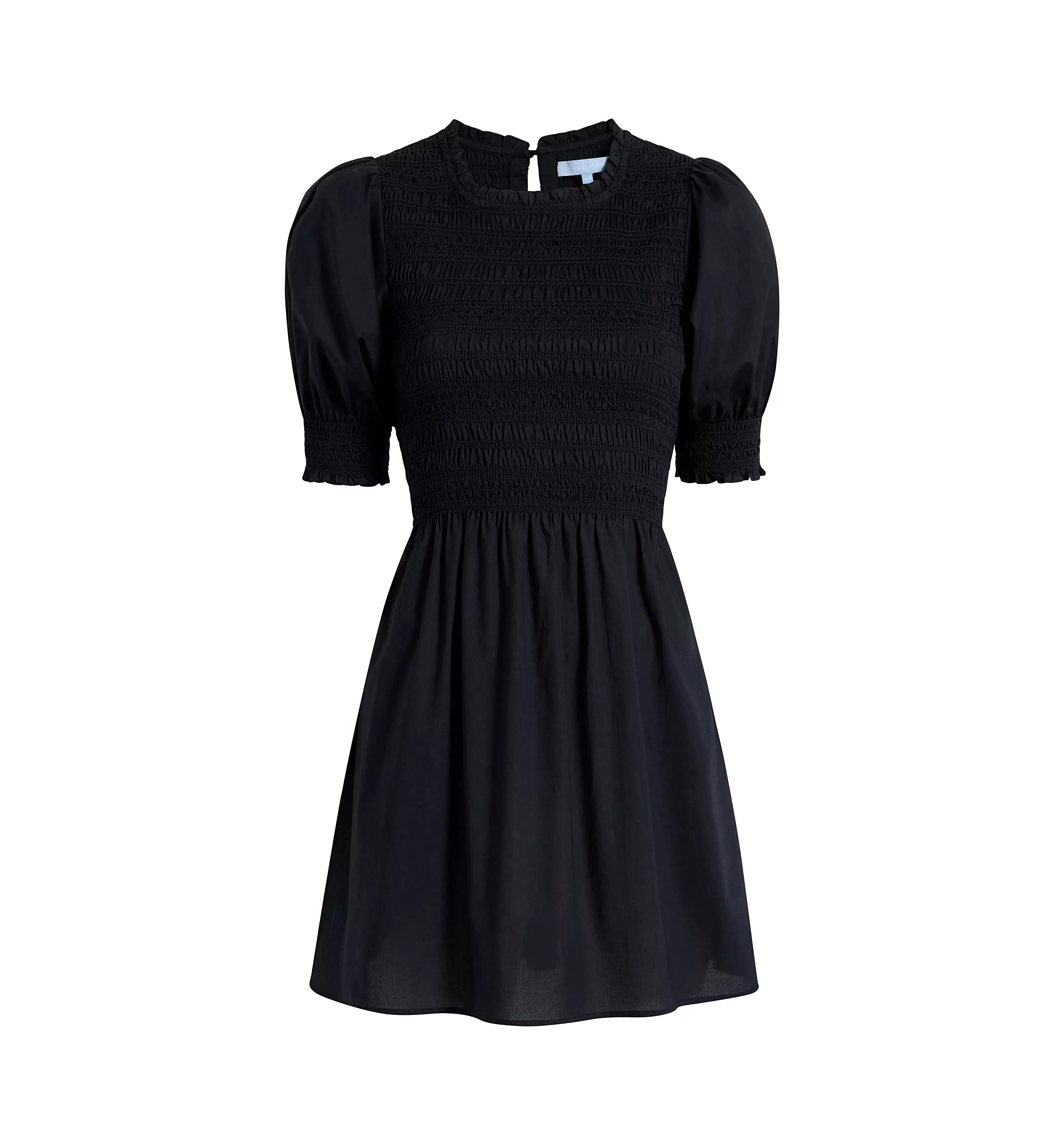 The Vivi Nap Dress - Black Cotton