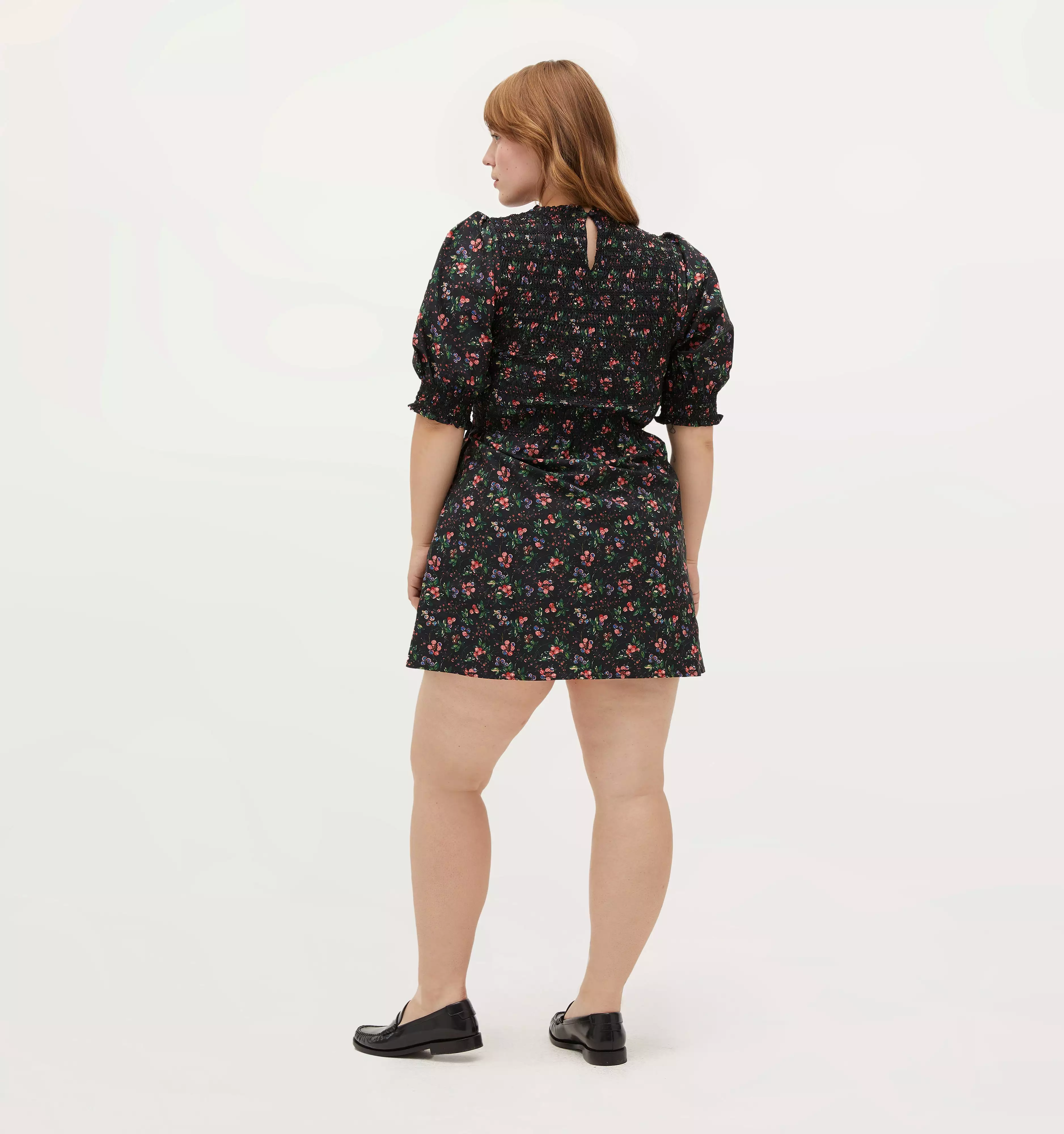 The Vivi Nap Dress - Multi Berry Taffeta