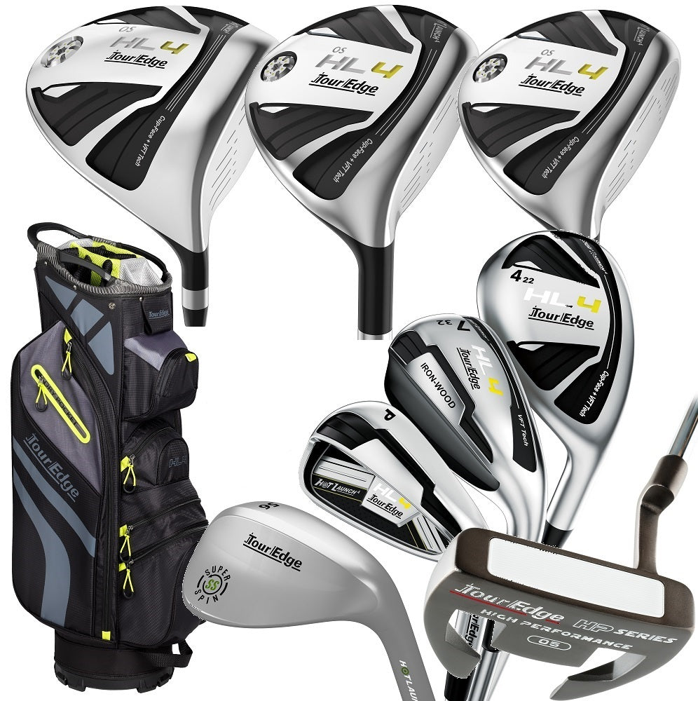 Tour Edge Hot Launch 4-To-Go Mens Complete Set - HL4 Offset