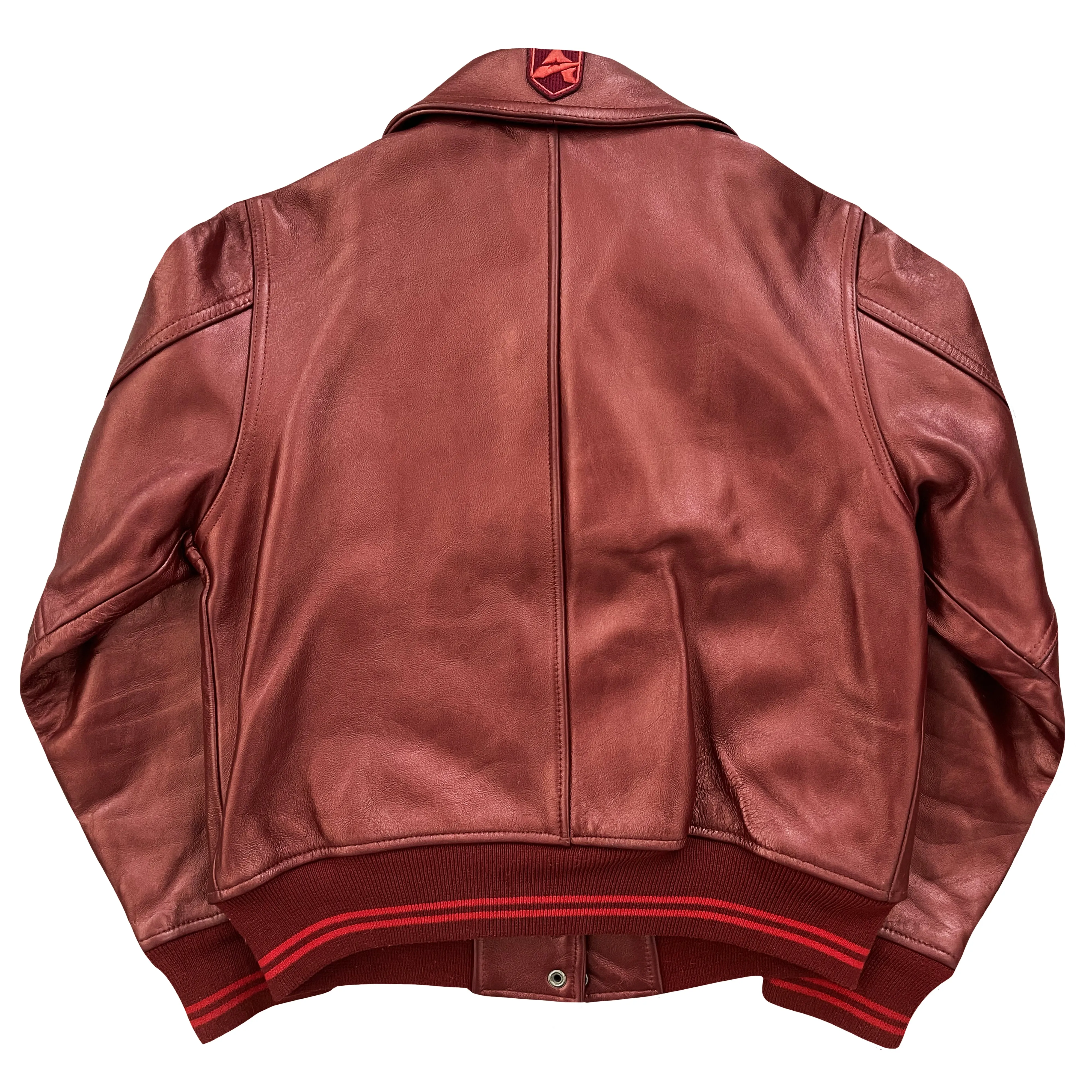 Vintage Avirex Leather Varsity Jacket