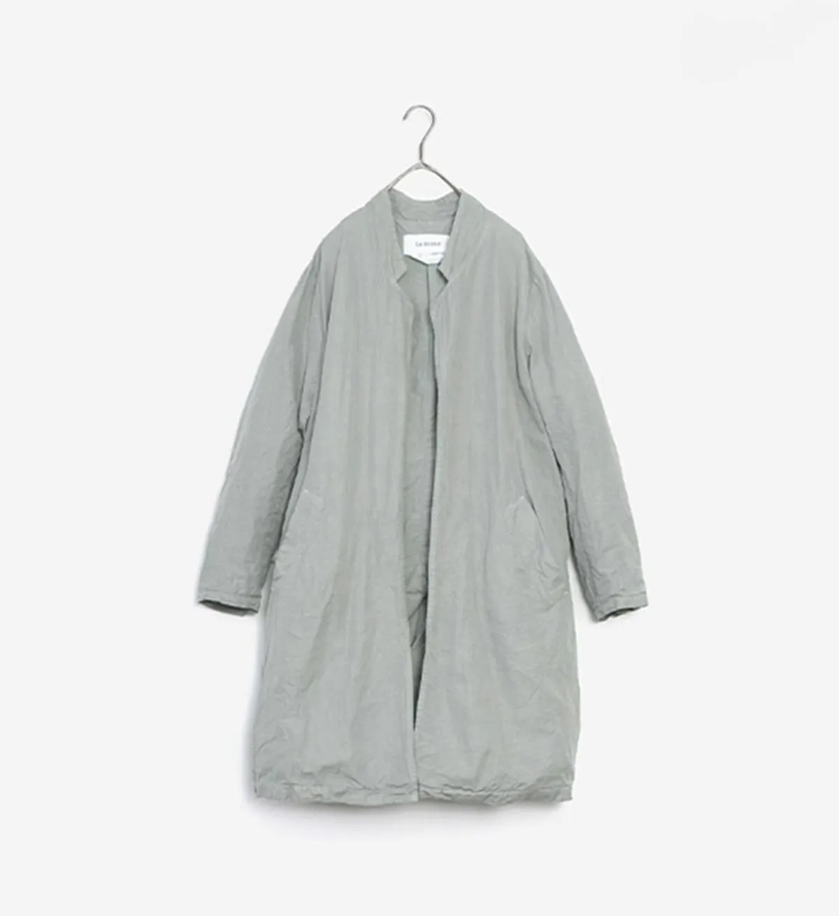 Washed-out Coat - Sage Grey