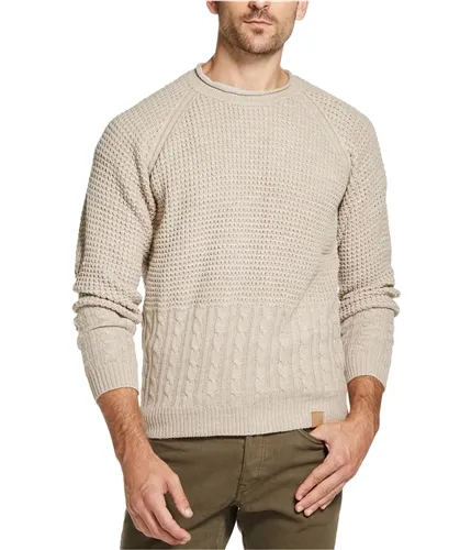 Weatherproof Mens Mixed Stitch Knit Sweater