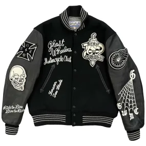 Whitesville Varsity Jacket - Ghost Wheelers - XL