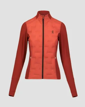 Women's On Running Climate Jacket 26401711-auburn-ruby