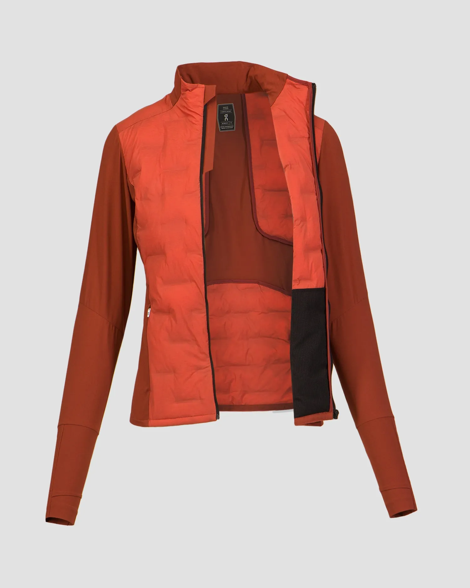 Women's On Running Climate Jacket 26401711-auburn-ruby