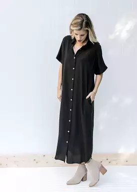 X Black Casual Day Dress